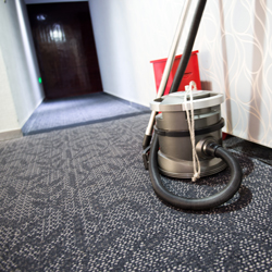 office carpet hoover and bucket